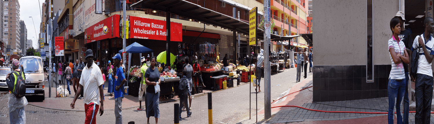 Kugelpanorama Pretoria Street in Hillbrow